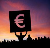 Euro protest